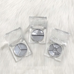 علبة مستحضرات تجميل مربعة شفافة كريستال 41 PS علبة بلاستيكية لأحمر الشفاه وأحمر الخدود علبة ظلال العيون - Product Image 3