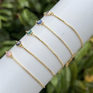 Pulsera de ojo de demonio de concha clásica y elegante, de moda y de gama alta, <span class=keywords><strong>cobre</strong></span> <span class=keywords><strong>chapado</strong></span> <span class=keywords><strong>en</strong></span> <span class=keywords><strong>oro</strong></span> de 18 quilates, versátil para uso diario - Product Image 2
