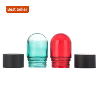 Pot en verre pour bonbons, biscuits, gommes, herbes, fleurs, emballage Mylar 100ml, bouchon à vis, sérigraphié, dépoli, logo personnalisé
