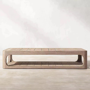 Ghế sofa Gỗ tếch rắn hàng đầu thiết lập các yếu tố ngoài trời kháng, hoàn hảo cho hành lang khách sạn, biệt thự, sân thượng và sân trong - Product Image 6