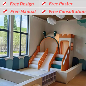 Creative Robust Indoor Playground Soft Play Equipment Set for Kids Commercial Children's Playground with Ball Pool and Slide - Product Image 2