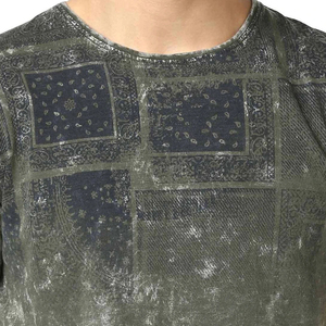 Wholesale <b>Men's</b> Trendy Acid Wash Oversized Tees 100% Cotton Casual and Cool Relaxed <b>T</b>-<b>Shirts</b> - Product Image 2