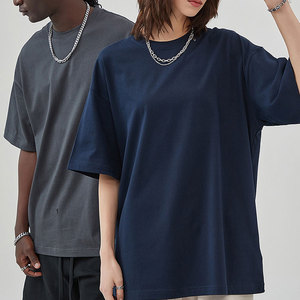 HET016 <strong>Custom</strong> <strong>Printing</strong> Design Blank T-shirt Men 275 Gsm Heavyweight Quality t Shirts Cotton Thick - Product Image 3