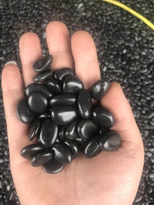 Landscaping High <strong>Polished</strong> Black <strong>River</strong> Pebble <strong>Stone</strong> - Product Image 6