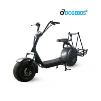 Pour scooter électrique Citycoco 1500W, puissant, en alliage d'aluminium, étanche, tout-terrain, vitesse maximale de 40 km/h pour adultes