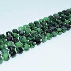 Bán buôn 8*6 mét mặt Zoisite <span class=keywords><strong>ruby</strong></span> hạt đá quý tự nhiên cho DIY đồ trang sức làm - Product Image 6