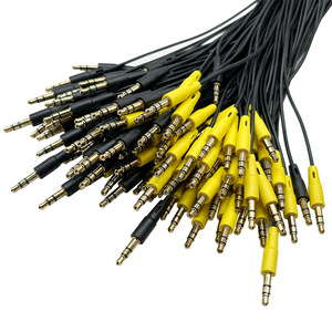 Câbles audio 3,5 mm mâle-mâle, conducteur en cuivre, blindage tressé, gaine en PVC pour appareils audio-vidéo - Product Image 5