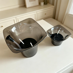 <span class=keywords><strong>Pot</strong></span> de fleurs auto-arrosant moderne noir transparent, absorption automatique de l'eau, <span class=keywords><strong>pot</strong></span> de fleurs paresseux avec corde en coton <span class=keywords><strong>pour</strong></span> plantes <span class=keywords><strong>d</strong></span>'<span class=keywords><strong>intérieur</strong></span> - Product Image 4
