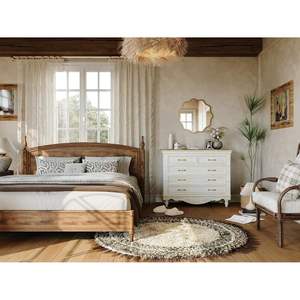 Miroir mural rond ondulé en verre Brightify de 24 pouces avec cadre en métal doré pour salon et salle de bain - Product Image 6