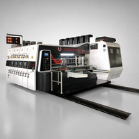 Nouvelle machine de découpe et d'impression rotative entièrement automatique à faible bruit pour boîtes en carton ondulé, avec alimentation par aspiration du bord avant