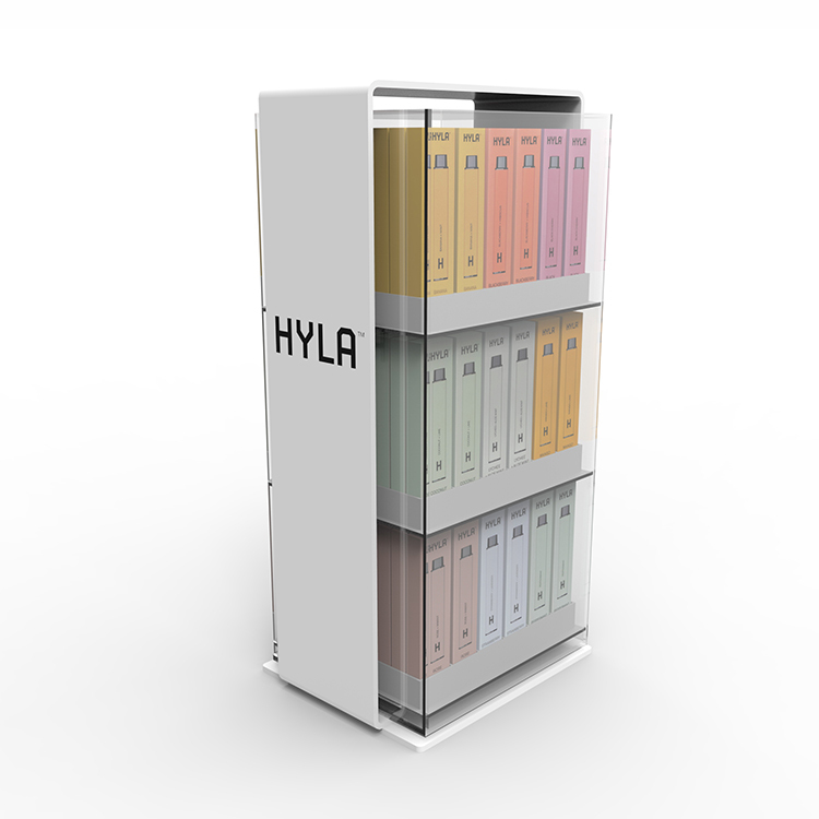 Customized Metal & Acrylic Makeup Display Stand Display case for Store Display Rack Design — view 6