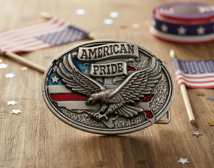 Fibbia per Cintura da Cowboy in Metallo Personalizzata, Fornitore all'Ingrosso, Forma Personalizzata, Consegna Rapida per Negozi al Dettaglio - Product Image 5