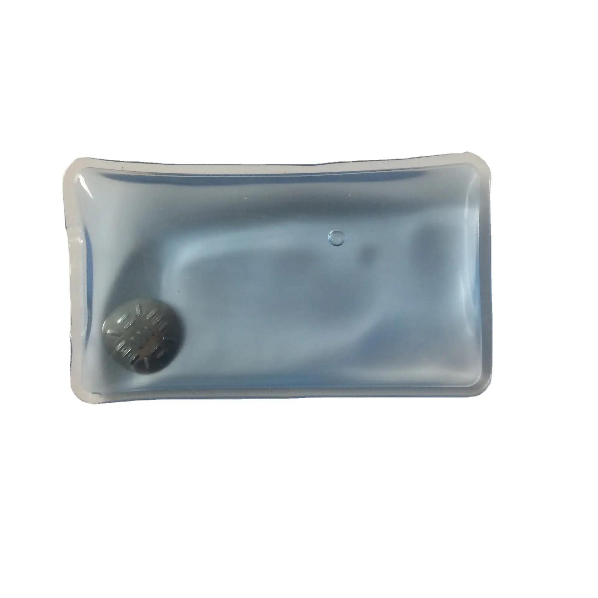 PVC Customized Square Shape Reusable Hot Packs Pocket Gel Hand Warmer Gel Heat Pad
