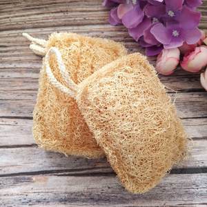 Depuradores corporales naturales ecológicos Exfoliante Ducha Loofah Guantes y almohadillas para platos Cepillos y esponjas de baño - Product Image 2