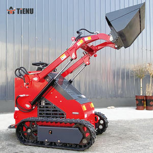 Mini-chargeuse sur pneus Tienu 2026 avec moteur diesel et déplacement sur chenilles, godet haute efficacité pour l'agriculture et le jardinage - Product Image 3