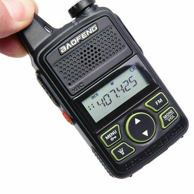 Wholesale Handheld T1 Walkie Talkie BF-T1 Mini Ultra Thin 20W Output Power Two Way for Radio UHF 20CH 2Pcs CB for Radio