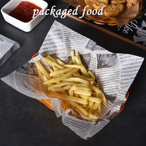 Wins Flying imprimé Fast Food Sandwich papier ciré <span class=keywords><strong>pas</strong></span> <span class=keywords><strong>cher</strong></span> papier d'emballage anti-graisse burger - Product Image 5