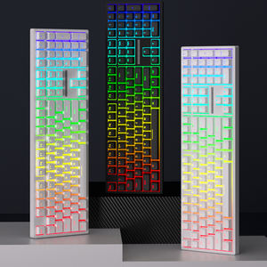 <span class=keywords><strong>Tastiera</strong></span> Meccanica Personalizzata Arabo-Russa 108 Tasti RGB Cablata <span class=keywords><strong>Bluetooth</strong></span> Hot-swappable <span class=keywords><strong>Tastiera</strong></span> <span class=keywords><strong>da</strong></span> <span class=keywords><strong>Gaming</strong></span> Wireless - Product Image 2