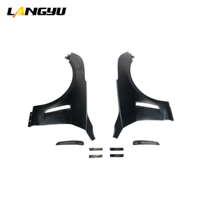 Langyu 13-19 Autoteile Front stoßstange Montage Kotflügel ATS III Body Kit Mit Motorhaube ATS-V Body Kit Für Cadillac ATS Bodykit - Product Image 4