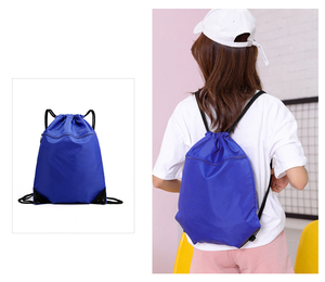 กระเป๋าเป้สะพายหลังแบบหูรูดสำหรับไปยิมเล่นกีฬาบาสเก็ตบอลกระเป๋าสะพายไหล่กันน้ำความจุมาก - Product Image 2