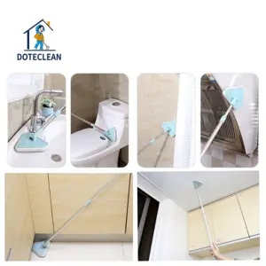 Sponge Cleaning cloth mop for Kitchen Cooker Bowl fish tank bathtub Cleaning with Adjust telescopic Handle