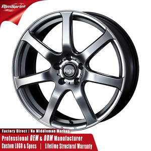 Cerchi in Lega Forgiata Weds Leonis Navia 07 da 16-22 Pollici 5x114.3 5x112 per Toyota GT86 Subaru BRZ Honda Civic Mazda MX-5 BMW M2 - Product Image 1