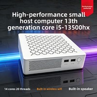 Mini PC de Escritorio de 13.ª Generación con I7-13700HX, 16 Núcleos, 24 Subprocesos, Alto Rendimiento, SSD M.2 NVMe, para Oficina, Hogar, Juegos, Diseño y Trabajo