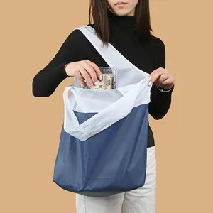 Toptan özelleştirilmiş desen plastik bakkal Net çanta sebze file çanta