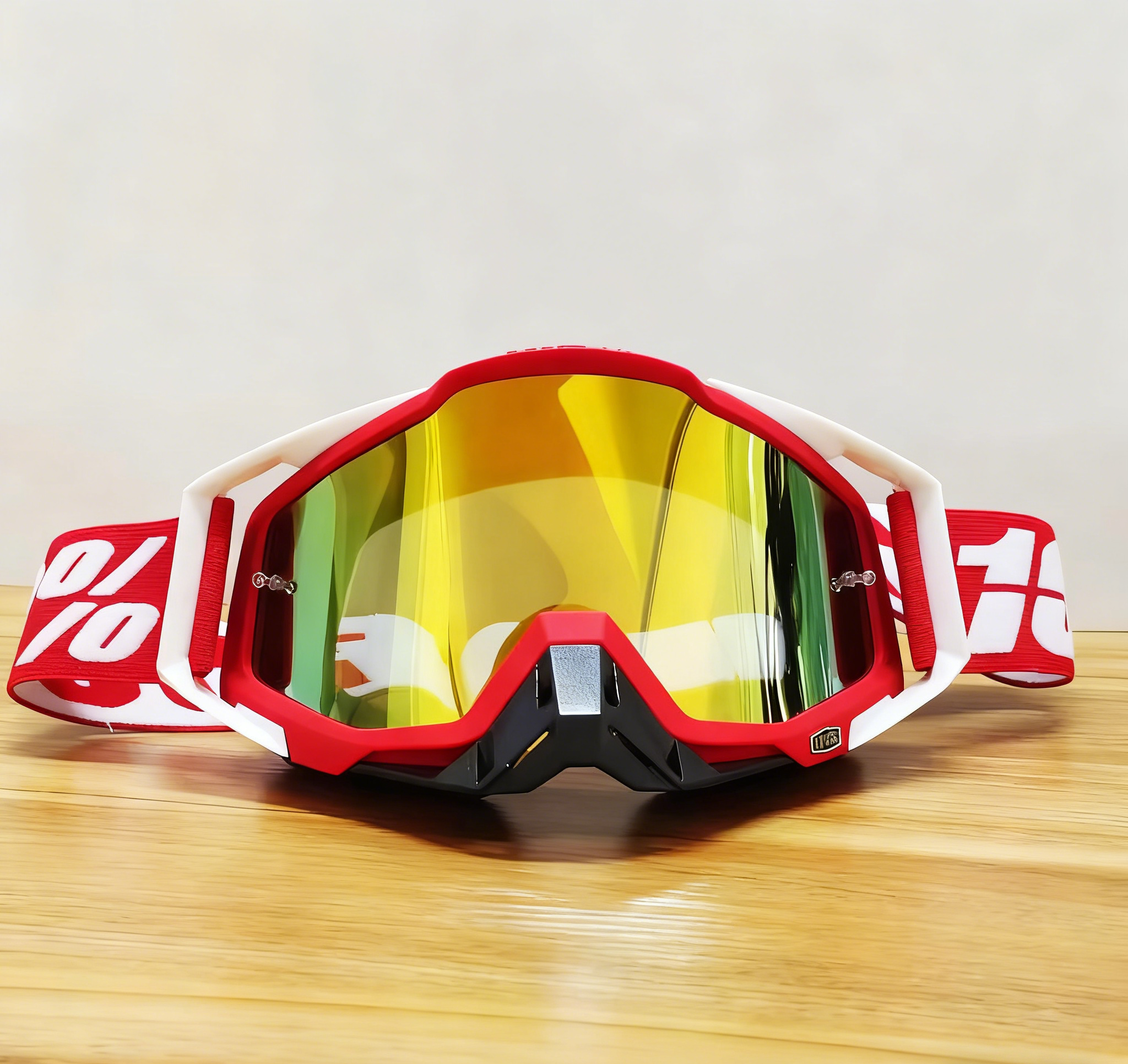9 cadre rouge nez noir-tranche rouge