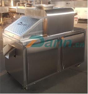 Liên tục tự động đôi vít gạo đùn puffing Máy gạo thổi phồng đồ ăn nhẹ puffer <span class=keywords><strong>Pop</strong></span> gạo đùn - Product Image 2