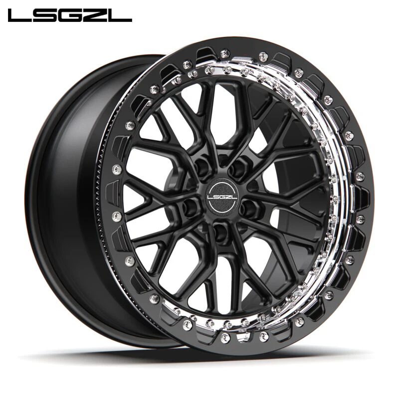 Custom Beadlock Atv Utv High Quality Alloy Wheels 5X120 5X112 5x114.3 for Sale Passenger Car Forged for Luxury BMW audi C8 Car