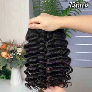 Extensions de cheveux 100% naturels, bouclés en profondeur, super double drawn, 100g par paquet, vente en gros, très demandées - Product Image 1