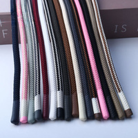 Cordons élastiques personnalisables de 5mm pour sweats à capuche et pantalons décontractés Lacets ronds en nylon coloré