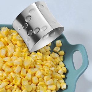 304 Stainless Steel Manual Cob Remover Convenient <b>Kitchen</b> <b>Gadget</b> for Peeling Corn Vegetable Stripper - Product Image 4