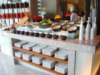 Peralatan Prasmanan Hotel Komersial, Meja Salad, Konter Penyajian Seafood, Prasmanan Makanan Dingin