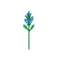 Ensembles de blocs de construction de fleurs, plante en pot avec boîte cadeau, ensembles de briques MOC, ensembles de bricolage pour enfants éducatifs, jouets pour enfants 8856