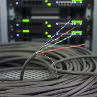 Câble réseau Ethernet Cat 5e 23AWG 4 paires torsadées, boîte de 305 m (1000 pi), cuivre CCA UTP