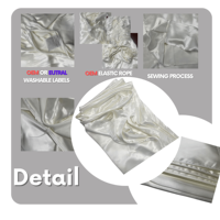 Vente en gros de literie en soie hypoallergénique 19 Momme personnalisée pour hôtels Lavable en machine Queen/King ODM/OEM Usine de commande en gros 5 pièces