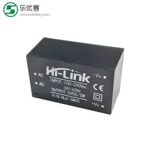 Hilink 5V 5W Mô-đun Cung Cấp Điện 220V AC Để 5V DC 5W 1A HLK-5M05 Led mô-đun