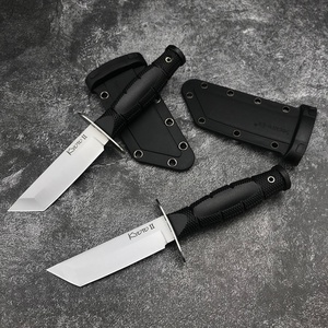 Couteau droit compact Kyoto II pour extérieur, acier 8Cr13Mov, usage industriel, bricolage, OEM, alpinisme, chasse, camping, renforcé - Product Image 2