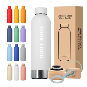 Gobelet à double paroi en acier inoxydable 304 personnalisé en gros couvercle sous vide sans BPA 6-12 heures d'isolation enduit de poudre Gym Sport chaud - Product Image 1