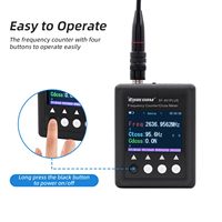 Contador de Frecuencia Portátil Surecom SF-401 Plus 27Mhz-3000Mhz para Walkie Talkie con Decodificador CTCSS DCS, Medidor y Probador de Radio Digital