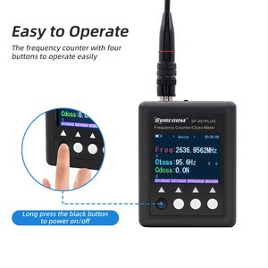 Портативный частотомер Surecom SF-401 Plus 27МГц-3000МГц для раций с декодером CTCSS DCS, цифровой измеритель-тестер для радиоустройств - Product Image 2