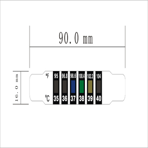 Lcd Digital Termômetro Adesivo Strip <span class=keywords><strong>Baby</strong></span> Testa Termômetro Strip para Uso Doméstico - Product Image 1