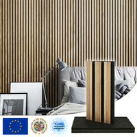 Paneles Acústicos de Lujo para Decoración de Interiores de Salas de Juntas Ejecutivas con Chapa de Madera Real y Soporte para Compras al por Mayor y Precio con Alto Retorno de la Inversión