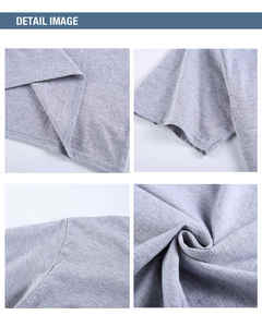 T-shirts en gros T-shirt personnalisé en coton biologique vierge imprimé numériquement T-shirt unisexe surdimensionné et lourd T-shirt à épaules tombantes - Product Image 3