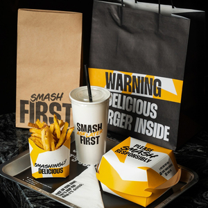 Cajas de Cartón Kraft para Hamburguesas y Papas Fritas de McDonald's, Impresión Personalizada, para Comida Rápida para Llevar, Venta al Por Mayor - Product Image 4