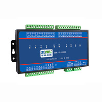 Module relais 8 canaux RS485 ModBus TCP IP Contrôleur pour l'automatisation des chambres d'hôtel Éclairage Contrôle de l'alimentation Grade industriel Rail DIN