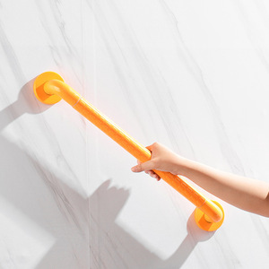Barra de Apoyo para Baño de Alta Calidad, Soporta 600 kg, Acero Recubierto de PVC Antideslizante, para la Seguridad de Personas Mayores en Ducha e Inodoro - Product Image 1