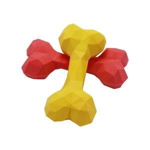 Jouets à mâcher durables pour chiens de grande race, presque indestructibles, durs, à base d'os à mâcher en caoutchouc pour agressifs. - Product Image 5